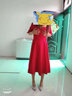 塞德勒敬酒服新娘2025新款女秋季酒紅色訂婚結婚回門(mén)小晚禮服連衣裙平時(shí) 曬單實(shí)拍圖