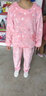 繽棉睡衣女秋冬季新款加厚保暖法蘭絨長(cháng)袖居家服冬天珊瑚絨韓版休閑可愛(ài)卡通休閑寬松少女士家居服套裝可外穿 黃色兔子絨 M（80-100斤） 曬單實(shí)拍圖