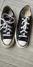 匡威（Converse）【滔搏運動(dòng)】匡威男鞋女鞋低幫帆布鞋復古系帶硫化鞋情侶款黑色 162058C 36.5 曬單實(shí)拍圖