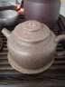 吉羊 宜興紫砂壺柴燒窯變純180ml 翡翠金砂 曬單實拍圖