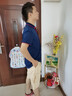 鑫俊達業(yè)企業(yè)員工工衣定制t恤夏polo定做工作服短袖男廠服廣告衫印字LOGO HJ-1878#藏藍色【長絨棉】 2XL 曬單實拍圖