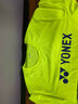 YONEX尤尼克斯羽毛球服短袖運動(dòng)T恤速干衣服yy團購隊服 115179 多色 亮黃色男款115179-402 XL 曬單實(shí)拍圖