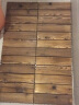杏花天 塑木地板碳化防腐木地板户外木地板阳台室外庭院花园露台浴室 黄底碳化款一片 实拍图