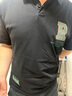 名面短袖t恤男寬松polo男士翻領(lǐng)上衣服夏季純棉半袖男生半截袖體恤衫 黑色 L 【130-145斤】 曬單實(shí)拍圖