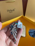 迪后（Dirholl）星黛花束奢侈高檔品牌胸針女士奢華胸花別針生日禮物送女友送老婆 銀白星黛胸針【七倉/當(dāng)次日達(dá)】 曬單實(shí)拍圖
