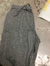 居家睡褲男士長(cháng)褲純色春秋成人防蚊薄休閑莫代爾夏寬松家居褲 淺灰色 2XL 曬單實(shí)拍圖