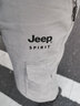 吉普（JEEP）短褲男2025夏季新款純棉七分褲男士工裝褲薄款休閑寬松百搭中褲男 深灰色+卡其色【兩件裝】 2XL碼（130-145斤） 曬單實拍圖