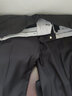 傳棨 男士西褲修身商務(wù)西裝褲休閑褲男上班面試正裝西服褲子 黑色常規款 34(2.6尺) 曬單實(shí)拍圖