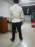 NUKM 外套男春秋休閑衣服男夾克衫韓版修身夾克男士棒球服褂子男裝上衣男裝聯(lián)名 卡其888夾克 2XL   130-145斤 曬單實(shí)拍圖