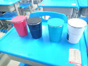 artiart創(chuàng)意不倒杯 帶蓋不銹鋼內(nèi)膽馬克杯男女 辦公室水杯子470ml 多色 綠色470ml 曬單實(shí)拍圖