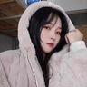 艾柔丹AIROUDAN輕奢女裝韓版仿羊羔毛外套女中長(zhǎng)款冬季連帽毛絨大衣寬松 米杏色 S 曬單實(shí)拍圖
