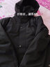 皮爾卡丹輕奢高檔品牌男裝 羽絨服男中長款冬季男士商務(wù)休閑輕薄鴨絨外套厚2022新款中年爸爸冬裝輕商務(wù) D21102黑色 185/XXL 曬單實(shí)拍圖