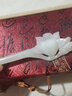 夢君宸玉石漢服頭飾玉簪發(fā)簪岫玉發(fā)簪 蓮花型 手工精雕玉簪子情人節(jié)禮物 曬單實拍圖