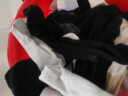 南极人10双袜子男士袜子短袜纯黑棉袜透气吸汗船袜隐形袜低帮浅口短筒袜 实拍图