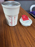 GOK咖啡保溫杯歐式小奢華隨手杯不銹鋼便攜隨行杯精致咖啡杯戶外便攜咖啡杯 白色 曬單實拍圖