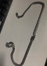 BJYL項鏈男潮古巴項鏈粗男女潮歐美嘻哈鈦鋼不掉色短款鎖骨鏈學(xué)生項鏈 曬單實(shí)拍圖