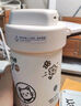 造物集保溫杯女生不銹鋼咖啡杯陶瓷覆層內膽水杯定制刻字七夕禮物水杯 小慧陶瓷覆層內膽600ml送提繩 曬單實拍圖