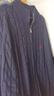 POLO SPORT美國保羅Polo毛衣男秋冬新款小馬標刺繡拉鏈開(kāi)衫外套針織衫 寶藍色 L 建議135-155斤 曬單實(shí)拍圖