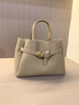 愛(ài)情海頭層牛皮包包女包手提斜挎媽媽包大容量生日禮物高級感送女友老婆 【石墻灰】品牌百搭小眾 簡(jiǎn)約輕奢高檔潮流ins風(fēng)大包 曬單實(shí)拍圖