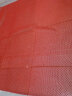 酌秀塑料地垫厨房卫生间淋浴室防滑垫子网眼镂空脚垫隔水家用防水垫 红普通款3.5mm 0.9米宽 1米长的 实拍图
