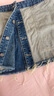 MO&Co.【UPF40+防曬服】春秋襯衫連衣裙高腰牛仔短裙兩件套 本白色 L 曬單實(shí)拍圖
