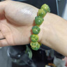 克拉瑟（KELASEE）青檸貓爪菩提根盤玩手串學(xué)生繞指柔白玉菩提子女文玩佛珠盤珠手鏈 小青檸貓爪深色12-13mm17顆 曬單實(shí)拍圖