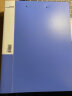 得力（deli） 文件夹 双夹文件夹板夹塑料文具 A4加长夹子办公室 5309ES长押夹+夹板(蓝)(只) 实拍图