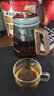 壹購頂壺耐高溫玻璃旋轉內膽泡茶壺家用升降內膽飄逸壺茶水分離泡茶器 D21B煙灰（長(cháng)嘴）配4杯 500ml 曬單實(shí)拍圖