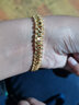 千影珠寶手鏈女款手表鏈仿金首飾沙面成色真飾品男細款送老婆送媽媽款式 0.2 標簽價(jià)4658 曬單實(shí)拍圖