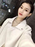 嫣語夢(mèng)婉2025年春秋裝新款女式皮衣時(shí)尚帥氣大版寬松水洗皮機(jī)車夾克皮外套 米色 S (160) 【建議90-105斤】 曬單實(shí)拍圖