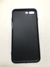 名櫻 蘋果7/8手機(jī)殼 iPhone7P/8Plus保護(hù)套微磨砂軟殼全包防摔軟殼 蘋果7P/8Plus【磨砂軟殼】黑色-單殼 曬單實(shí)拍圖