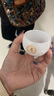 卡絲拉狄（Cathyladi）琉璃功夫茶具玉瓷茶杯茶盞碗主人杯品茗杯家用套裝高檔禮物 純白-鼓杯-10件套-禮盒裝 曬單實(shí)拍圖