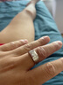 布蘭菲  男士鉆戒大福莫桑鉆石霸氣老板戒 戒指 18白金色結(jié)婚鉆戒男士 紳士款50分鉆戒 曬單實(shí)拍圖