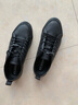 洛克華菲（Rock Fairwhale）板鞋新款男鞋低幫男士小白鞋真皮英倫風(fēng)2025男夏季潮流休閑鞋 黑色 38 曬單實(shí)拍圖