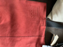 爱步（ECCO）大容量单肩包 软面牛皮手提包包 工坊系列9105802 砖红色仅表色系具体颜色随机发出 实拍图