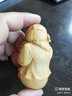 黃楊木手把件雕刻擺件文玩招財小地主財主居家裝飾實木手工藝品 小葉黃楊 曬單實拍圖