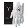 FootJoy高爾夫手套Pure Touch男士小羊皮FJ手套高爾夫魔術(shù)貼透氣時(shí)尚手套 左手白色24# 曬單實(shí)拍圖