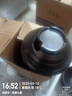 瑭宇密胺餐具黑色面碗商用網(wǎng)紅拉面湯碗麻辣燙大碗塑料米線(xiàn)面館專(zhuān)用碗 螺紋碗7英寸_直徑約17.1cm 曬單實(shí)拍圖