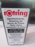 紅環(huán)（Rotring） 德國紅環(huán)彩色繪圖墨水rotring針管筆墨水鋼筆防水手繪描制圖墨水 黑色（250ml/瓶） 曬單實(shí)拍圖