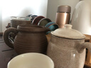 福吾至嘉復古無(wú)釉粗陶麻繩把分茶杯公道杯分茶器老巖泥茶海陶瓷勻杯男 圓古麻繩矮款公杯 曬單實(shí)拍圖