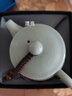 汝道 汝窯茶壺陶瓷單壺汝瓷可養(yǎng)蟬翼開片過濾壺中式復(fù)古迷你手工壺功夫茶具泡茶壺禮盒裝 新粉青迷你小竹節(jié)壺100ml 曬單實拍圖