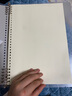 文谷（wengu）可拆卸鐵夾活頁本硬殼 透明輕薄簡約風(fēng)  不硌手款活頁筆記本本子 A4空白本(送分隔頁） 曬單實(shí)拍圖