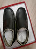 Walker Shop奧卡索休閑鞋女牛皮媽媽鞋時(shí)尚潮流平底休閑運動(dòng)健步鞋女跑步鞋女 黑色 36 曬單實(shí)拍圖