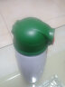 兒童保溫杯通用配件時(shí)尚兒童水壺吸管杯手柄背帶防漏水杯蓋子抖音 墨綠色(升級防摔) 【吸嘴蓋2個(gè)裝】 曬單實(shí)拍圖