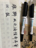 雄獅 勾線筆685小雙頭油性奇異筆兒童繪畫手繪彩色標(biāo)記細(xì)筆防水速干不掉色描邊馬克筆套裝學(xué) 685黑色6支 曬單實(shí)拍圖