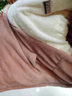 WASSUP HERMU官方潮牌棉服男女秋冬季羊羔絨雙面穿棉服加厚保暖面包服外套棉襖 卡其色 XL（建議150-170斤） 曬單實(shí)拍圖