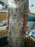 未風(fēng)雪紡碎花連衣裙女夏新款歐美風(fēng)氣質(zhì)顯瘦夏季荷葉邊裙子 花色 L 曬單實(shí)拍圖