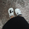 歌瑞夢（GERUIMENG）厚底洞洞鞋女夏季外穿韓版時尚ins增高防滑海邊沙灘包頭涼拖鞋夏 白色-綁帶鏈條熊 40-41 曬單實拍圖
