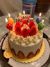 极度空间 生日蜡烛 生日装饰生日祝福儿童卡通生日蛋糕大气球白彩蜡烛套装 实拍图