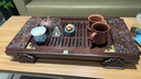 新功（SEKO） 黑檀木實(shí)木茶盤(pán)茶具套裝抽屜儲水式茶臺家用功夫茶盤(pán)套裝 69A 精雕茶盤(pán)（無(wú)茶具） 曬單實(shí)拍圖